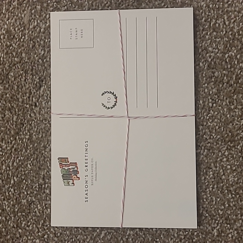 NWT Rifle Paper Co. Postcards Set - Picture 3 of 3